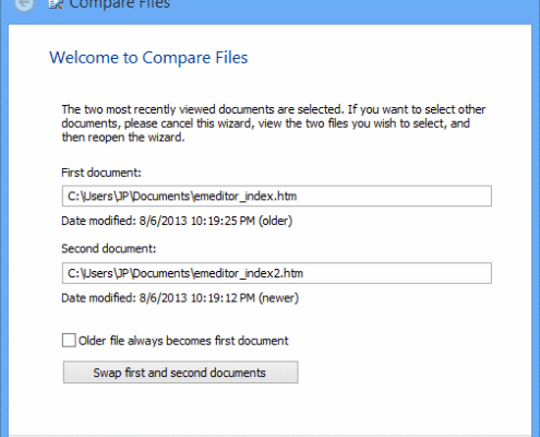 Compare Files Wizard (1)